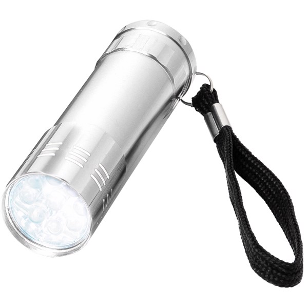 Leonis 9-LED torch light - Silver