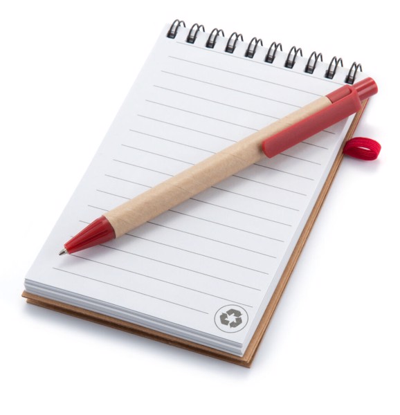 Notebook Ecocard - White