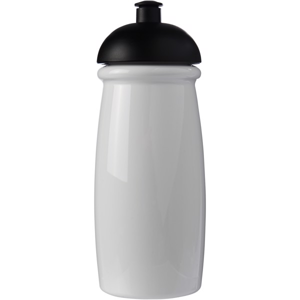 H2O Active® Pulse Bidón deportivo con Tapa Dome de 600 ml - Blanco / Negro intenso