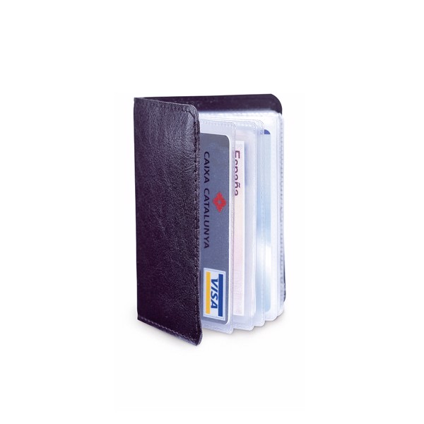Card Holder Twelve - Black