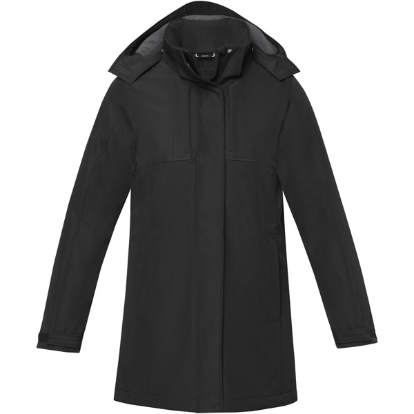 Hardy women's insulated parka - Solid Black / XXL