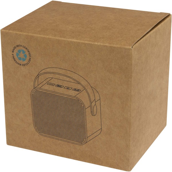 Diya 3W wireless recycled plastic speaker - White