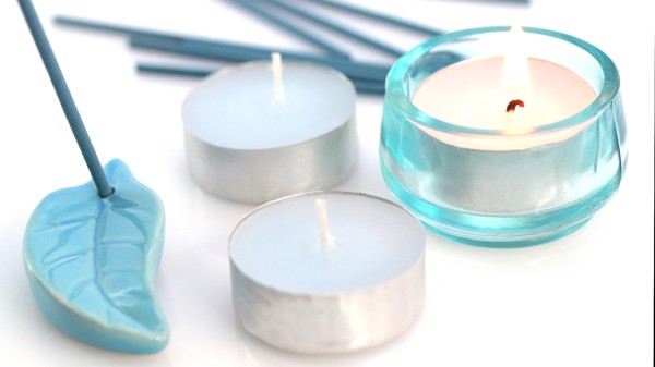 Candle Set Incienso - Red