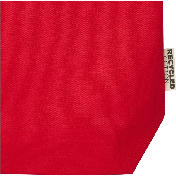 Florida 270 g/m² GRS recycled tote bag 10L - Red