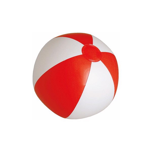 Beach Ball Portobello - White / Red