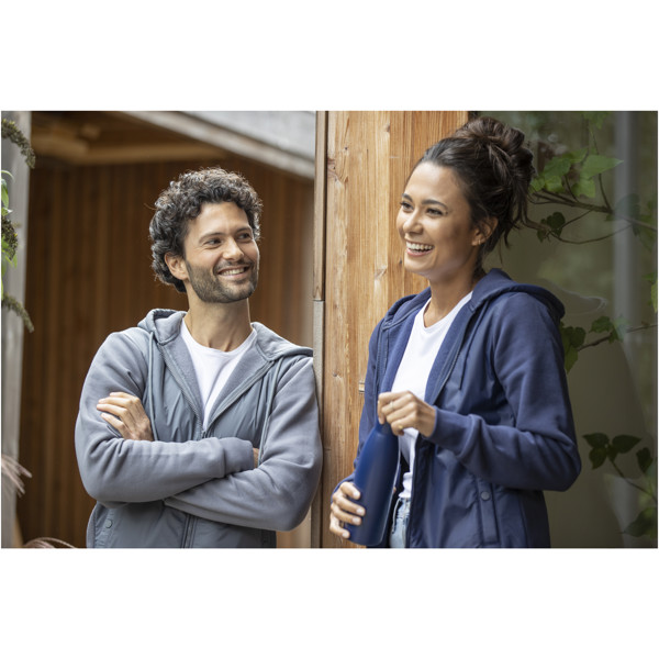 Darnell men's hybrid jacket - Solid Black / 3XL