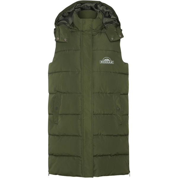 Reine women's insulated bodywarmer - Militar Green / L