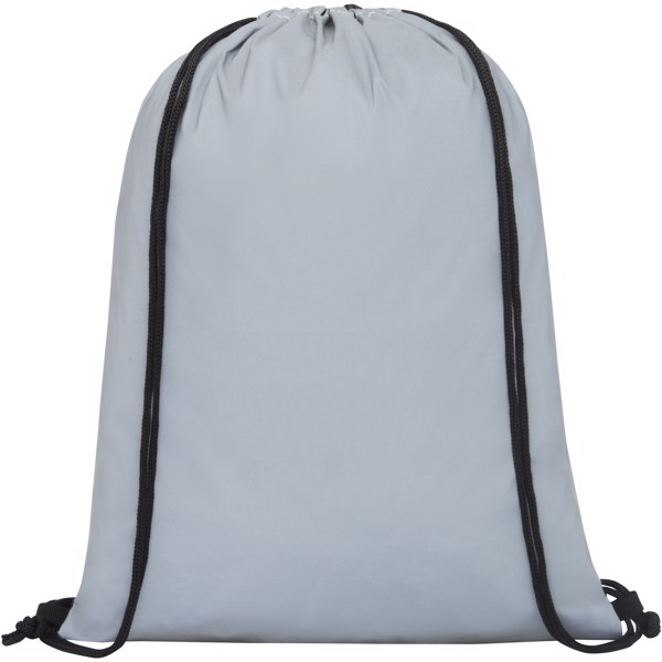 Horizon reflective drawstring bag