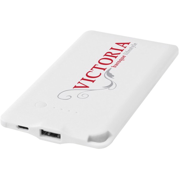 WS119 4000 mAh powerbank - White / 4000mAh