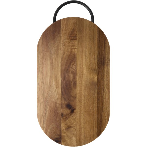 Julienne acacia wood chopping board with handle