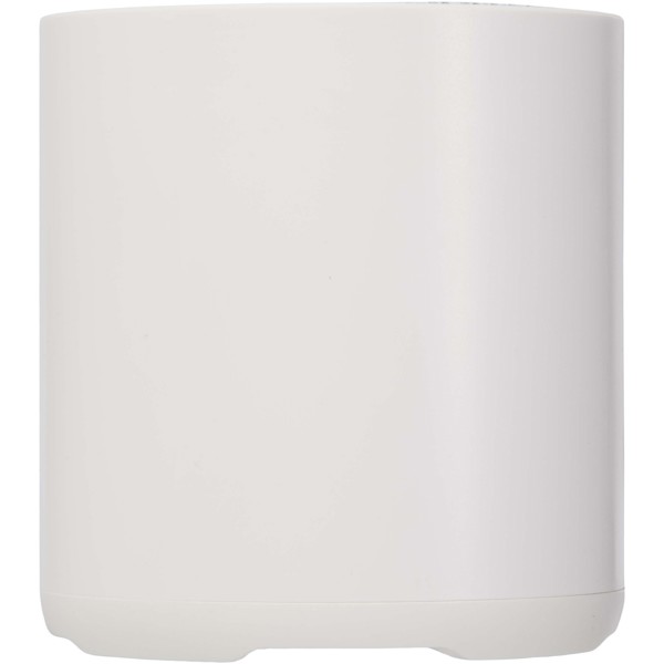 Hunor 3W recycled plastic wireless speaker - White