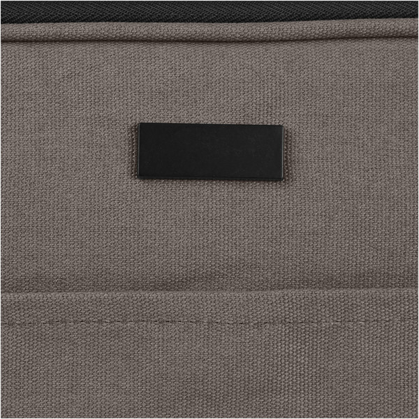 Joey 14\" GRS recycled canvas laptop sleeve 2L - Grey