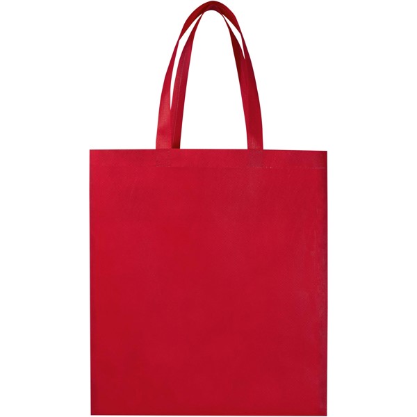 EcoSeal GRS recycled nonwoven gusset tote bag 12L - Red