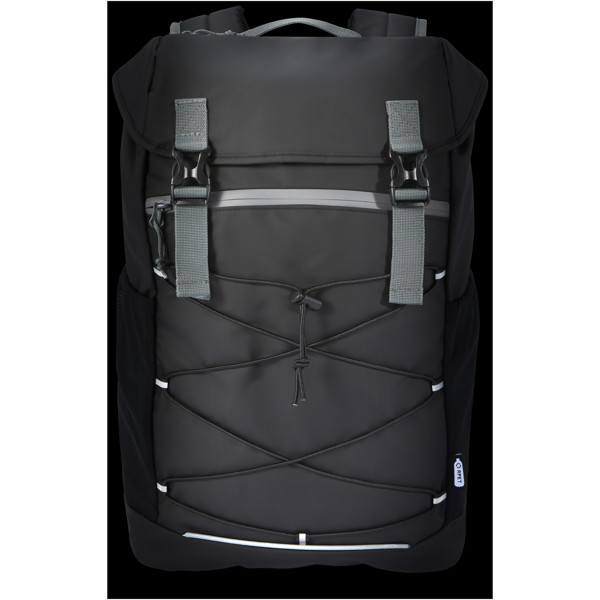 Aqua 15.6\" GRS recycled water resistant laptop backpack 23L