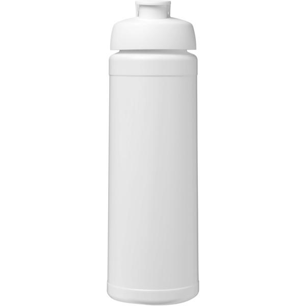 Baseline Rise 750 ml sport bottle with flip lid - White / White