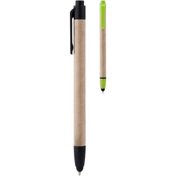 Planet recycled stylus ballpoint pen