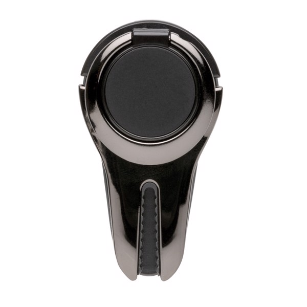 Car air vent phone holder with ring