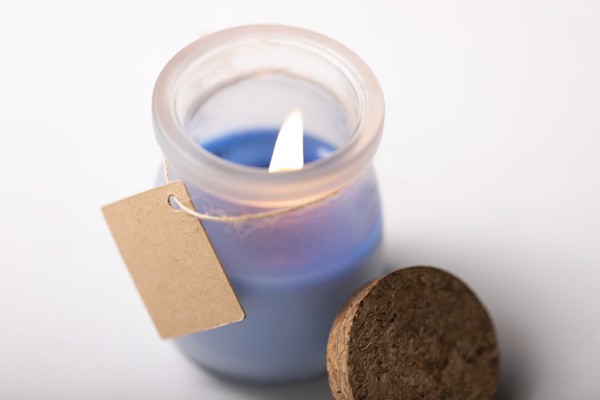 Aromatic Candle Tepor - White