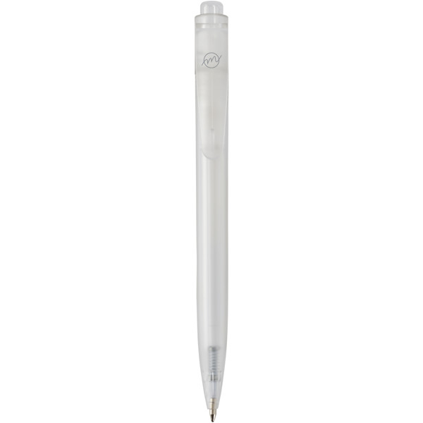 Thalaasa ocean-bound plastic ballpoint pen (black ink) - White