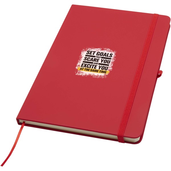 Spectrum Plus A5 hard cover notebook - Red