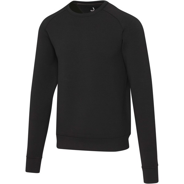 Yukon unisex interlock sports crewneck sweater - Black / 3XL