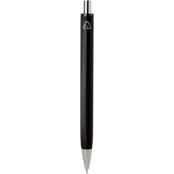 Feld RCS recycled ballpoint pen with metallic finish (black ink) - Black