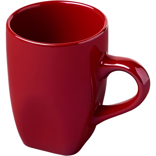 Taza de cerámica de alto brillo “Cosmic” - Rojo