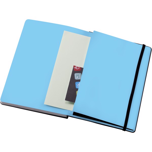 Alpha notebook with page dividers