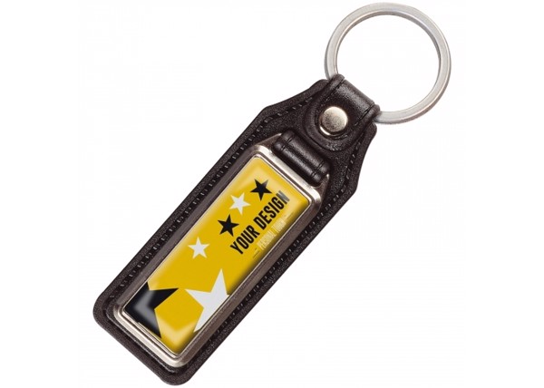 Keyring metal with Doming