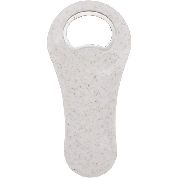 Schyn wheat straw bottle opener - White