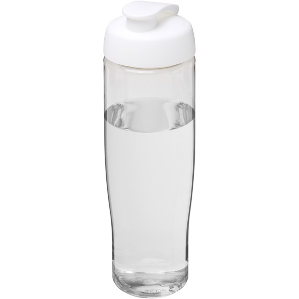H2O Active® Tempo Bidón deportivo con Tapa Flip de 700 ml - Transparente / Blanco