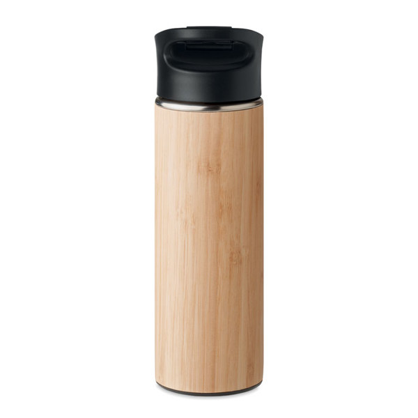 Double wall bamboo flask 450ml Nanda