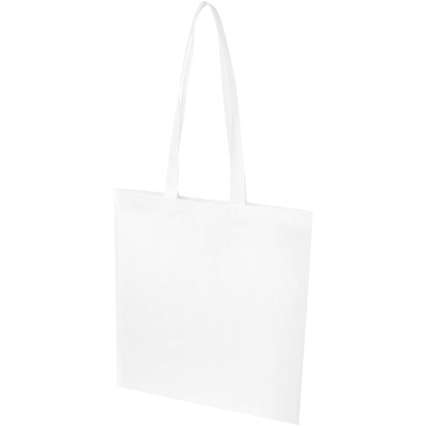 EcoSeal GRS recycled nonwoven convention tote bag 6L - White
