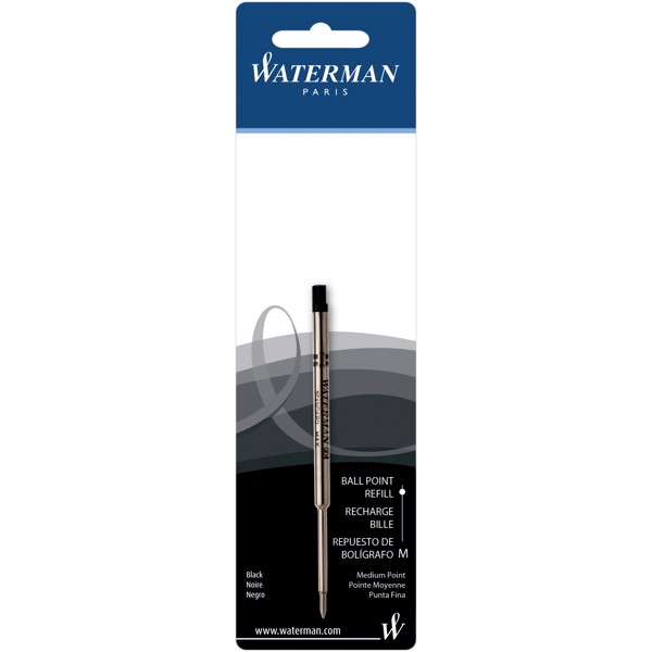 Waterman ballpoint pen refill (black ink)
