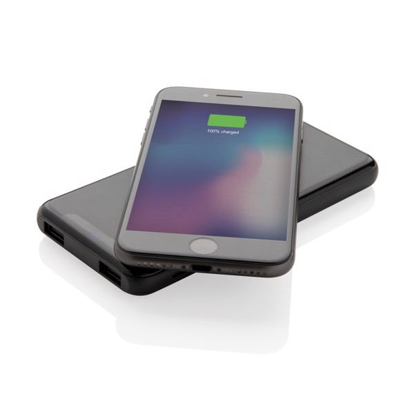 Ultra Thin 4.000 mAh Wireless 5W Charging Powerbank