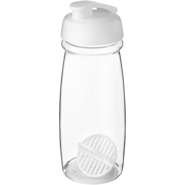 H2O Active® Pulse Bidón mezclador de 600 ml - Blanco / Transparente