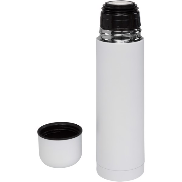 Termo de 500 ml con aislamiento al vacío y acabado mate "Gal - Blanco