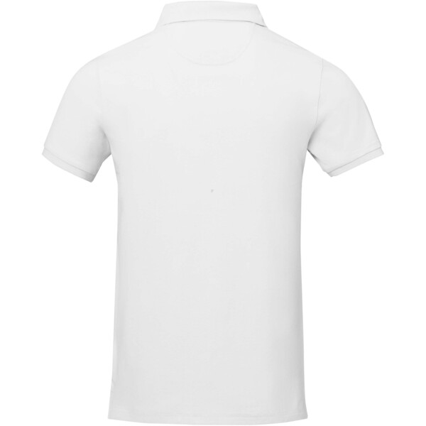 Calgary short sleeve men's polo - White / XS