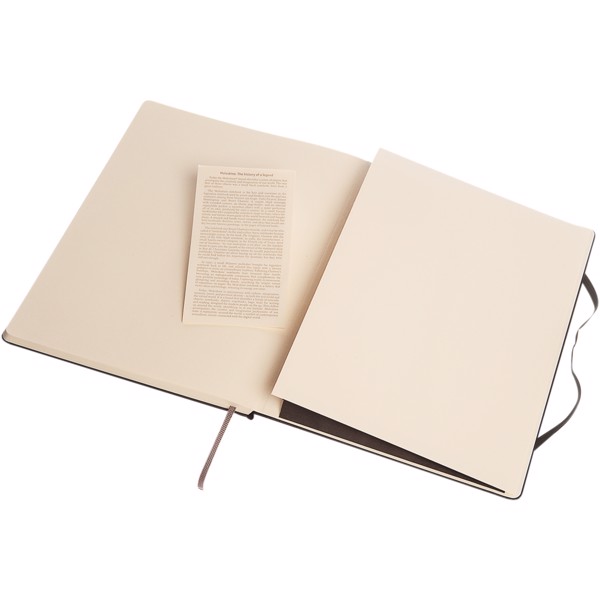 Moleskine Classic XL hard cover notebook - ruled - Black