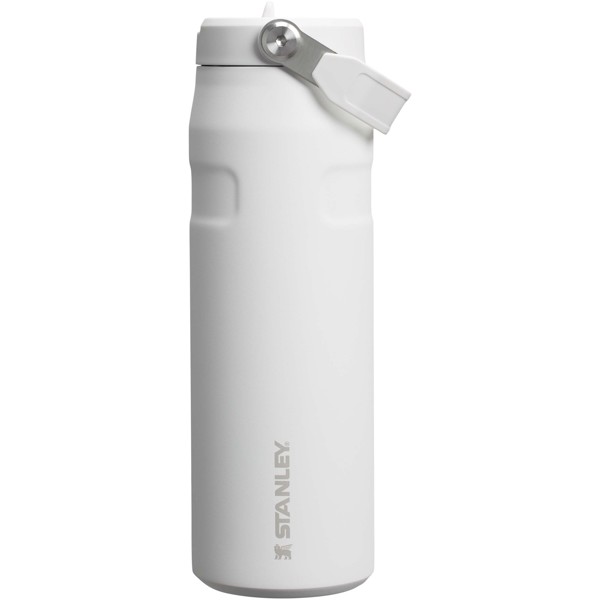 Stanley IceFlow™ 2.0 700 ml water bottle with flip straw - Frosted White