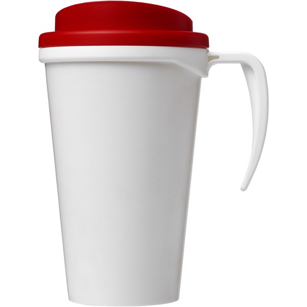 Termo hrnek Brite-Americano® grande 350 ml - Bílá / Červená s efektem námrazy