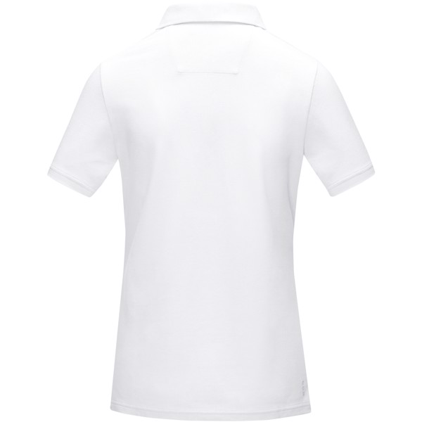 Graphite short sleeve women’s organic polo - White / XS