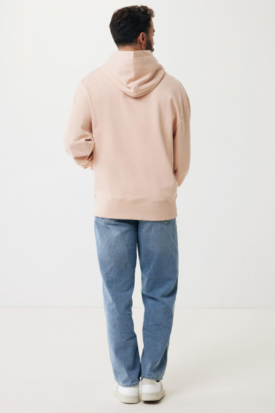 IQONIQ Yoho recycled cotton relaxed hoodie - Peach Nectar / L