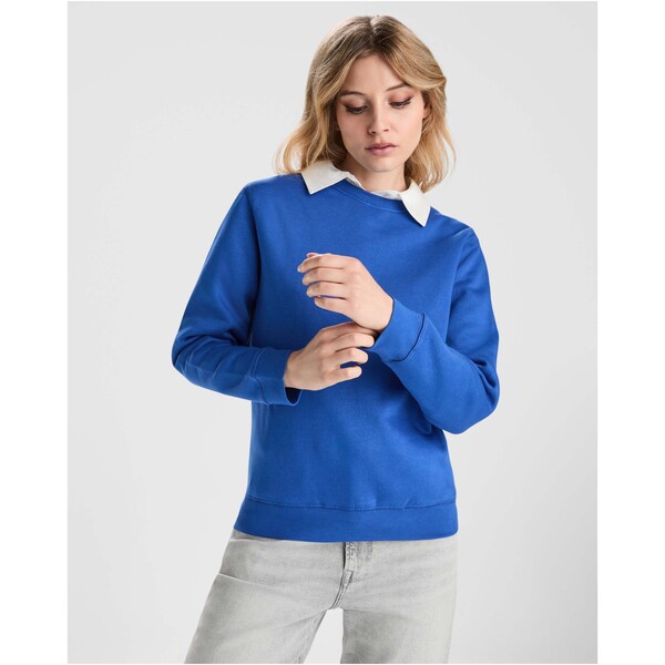 Batian organic cotton unisex crewneck sweater - Red / roly-S