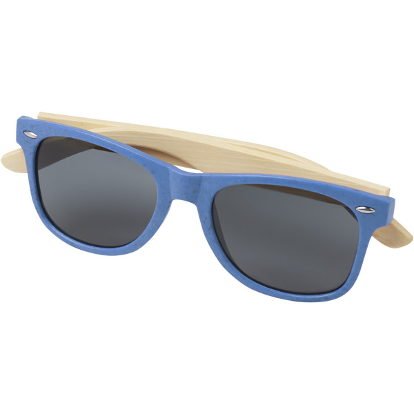 Sun Ray bamboo sunglasses - Process Blue