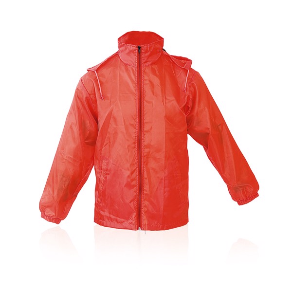 Raincoat Grid - Red / XL/XX