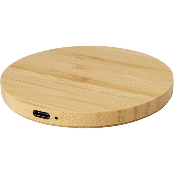 Essence 15W bamboo wireless charging pad