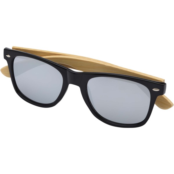 Hue sunglasses with bamboo temples - Silver