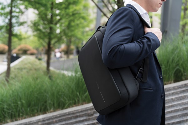 Bobby Bizz anti-theft backpack & briefcase - Black