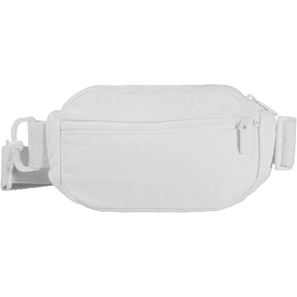 Crescent 500 g/m² Aware™ recycled crossbody bag - White